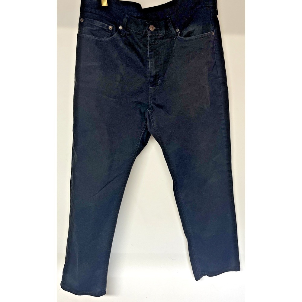 Levi's 541 Athletic Fit Jeans Mens 36x30 Black Stretch Denim Tapered Pants
